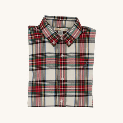 Dean's List Dress Shirt Charlie Place Plaid, Grandison Rd Gray