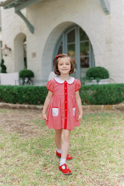 Game Day Dress Red