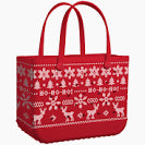 Original Bogg Bag Ugly Sweater Red Special Edition