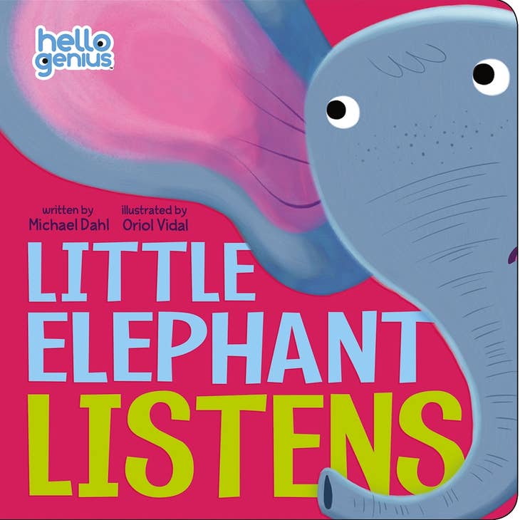 Little Elephant Listens Board Book