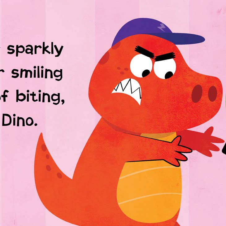 Little Dinos Don't Bully Board Book