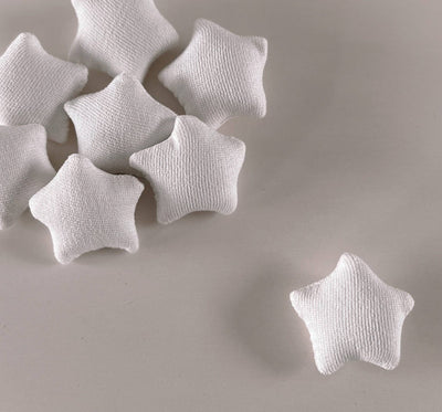 Dollhouse Star Pillow | Two Colors: White