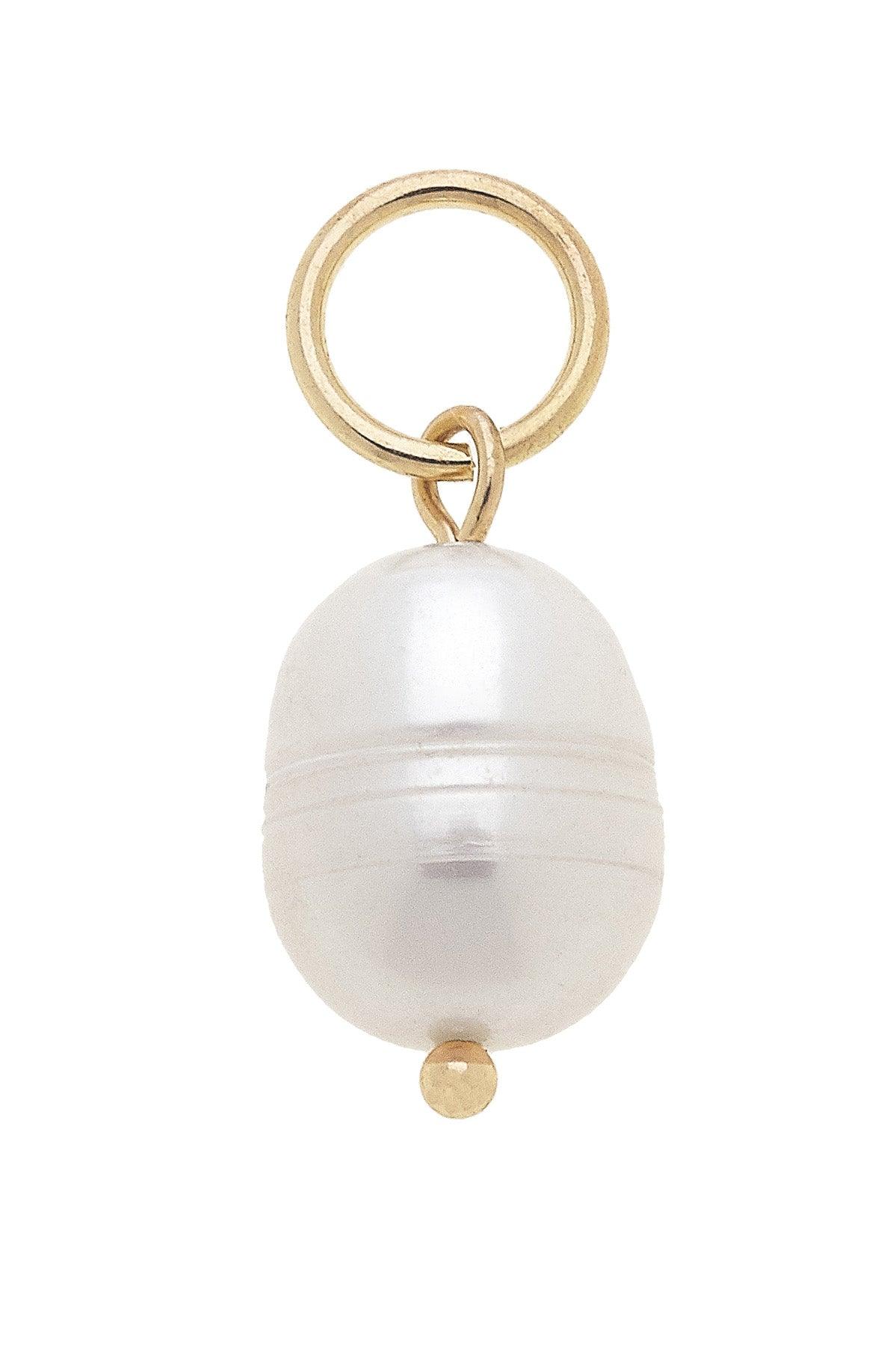 Freshwater Pearl Charm Ivory