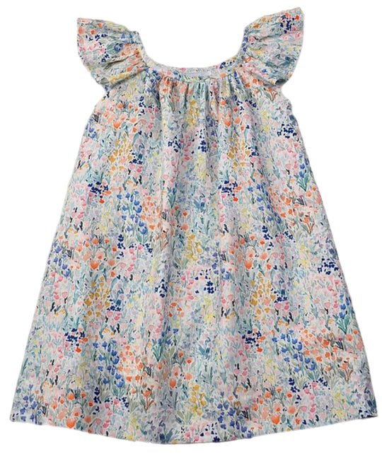 A Line Dress Garden Floral