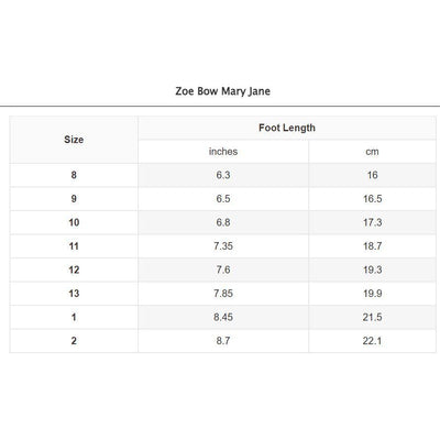 Zoe Bow Mary Jane Gray