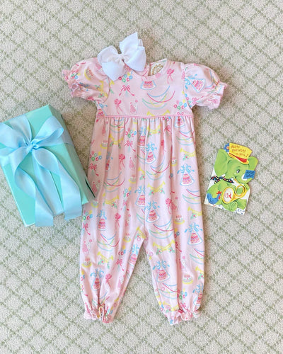 SS Britt Romper Golden Birthday  PPP