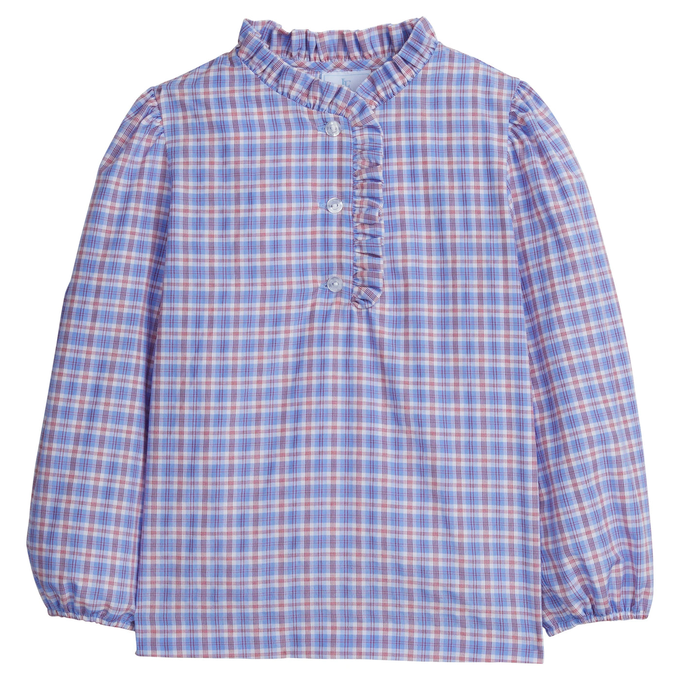 Ruffled Popover - Paddington Plaid