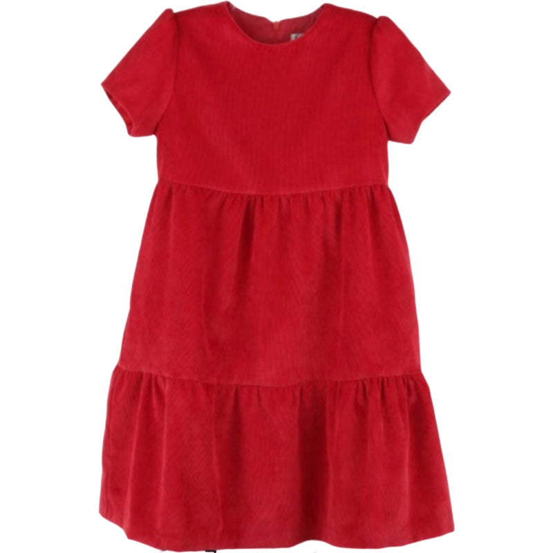 The Heather Dress in Red