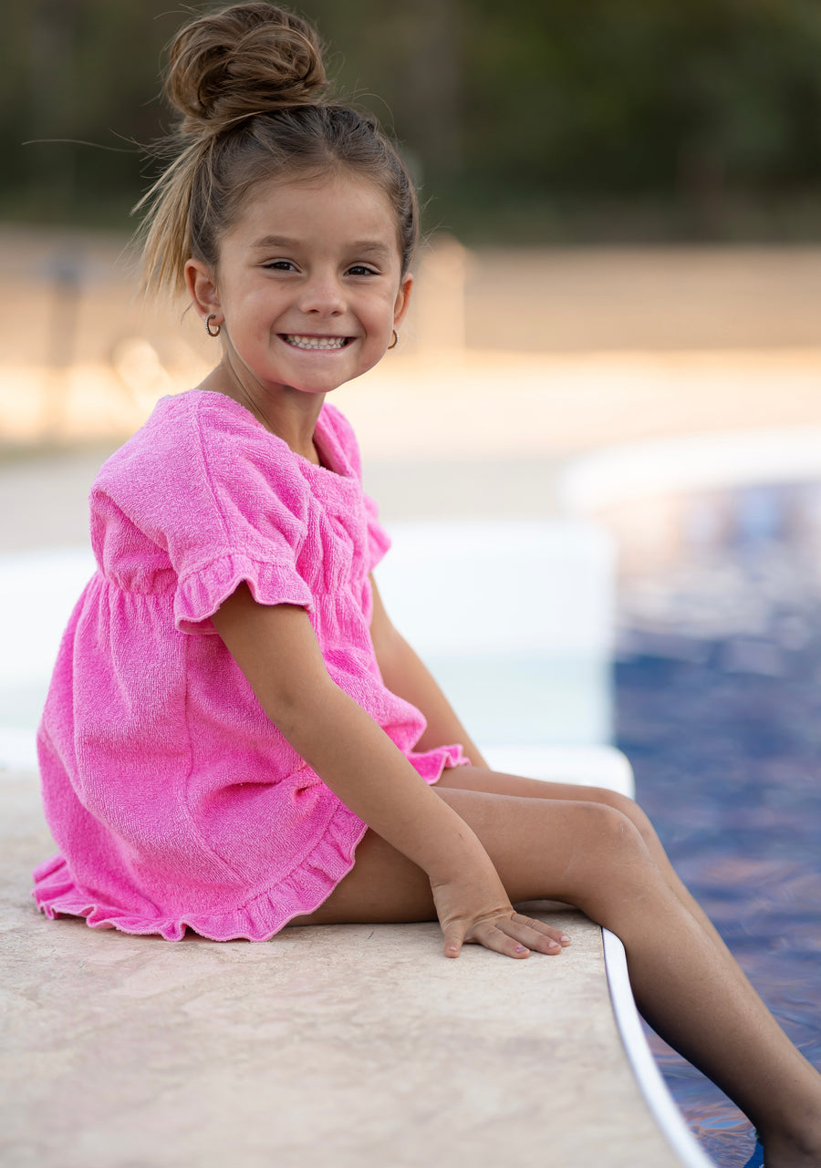 Pink Cathy Cover Up
