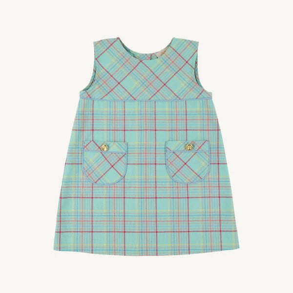 Jill Jumper Twill Woodley Park Plaid & Barrington Blue