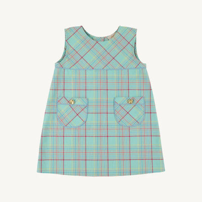 Jill Jumper Twill Woodley Park Plaid & Barrington Blue
