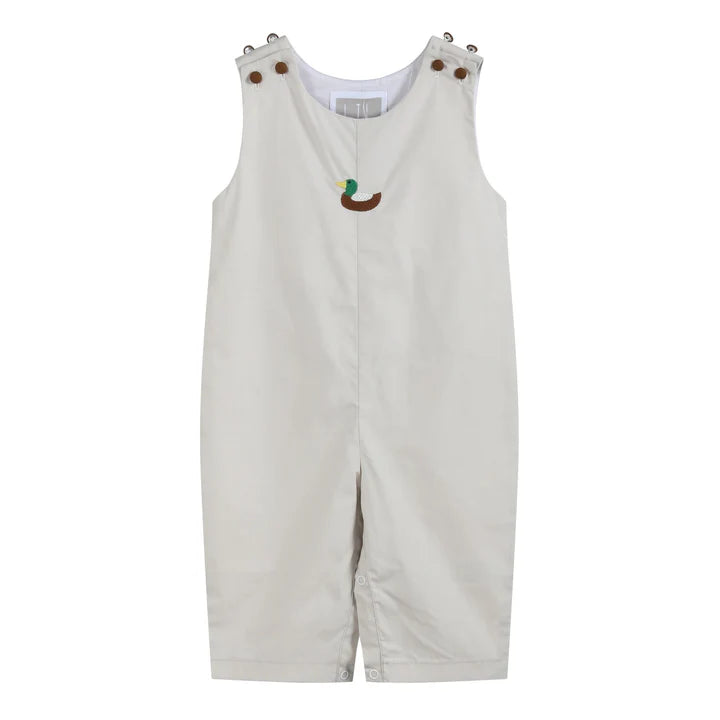 Light Gray Mallard Duck Overalls
