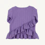 LS Quilted  Love You Back Top Palisades Purple