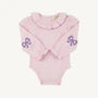 LS Ramona Ruffle Collar Shirt & Onesie Palm BP Palisades Purple