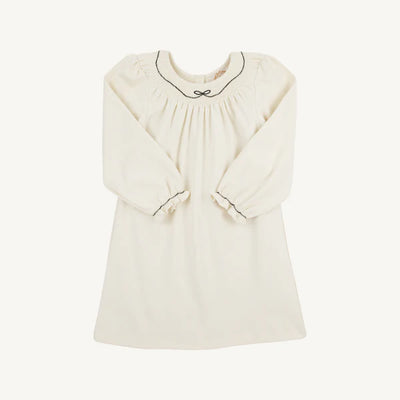 LS Sandy Smocked Dress Palmetto Pearl, Newport Night