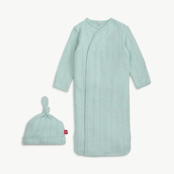 Seagrass Love Lines Magnetic Gown & Hat Set