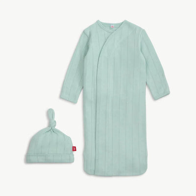 Seagrass Love Lines Magnetic Gown & Hat Set