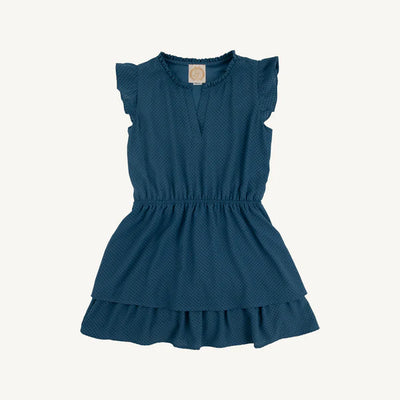 Mary Price Party Dress Barnsley Blue Dot