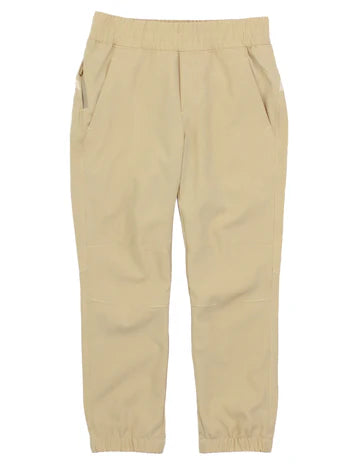 Boys Court Jogger in Khaki