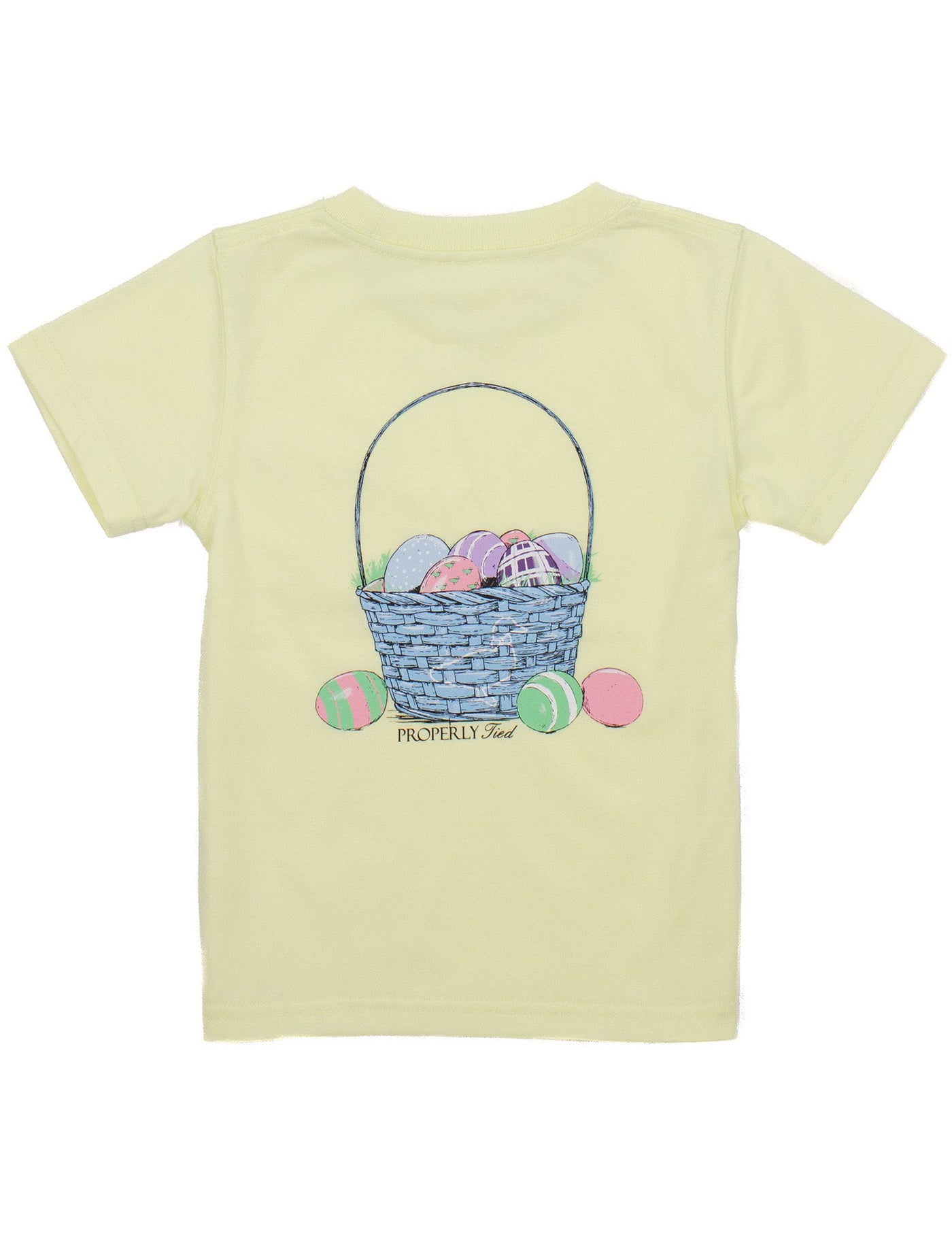 SS Easter Basket Light Yellow