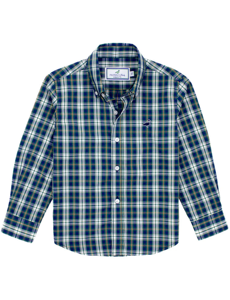 Boys Seasonal Sportshirt Countryside