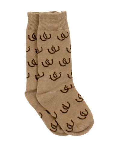 Lucky Duck Socks Horseshoe