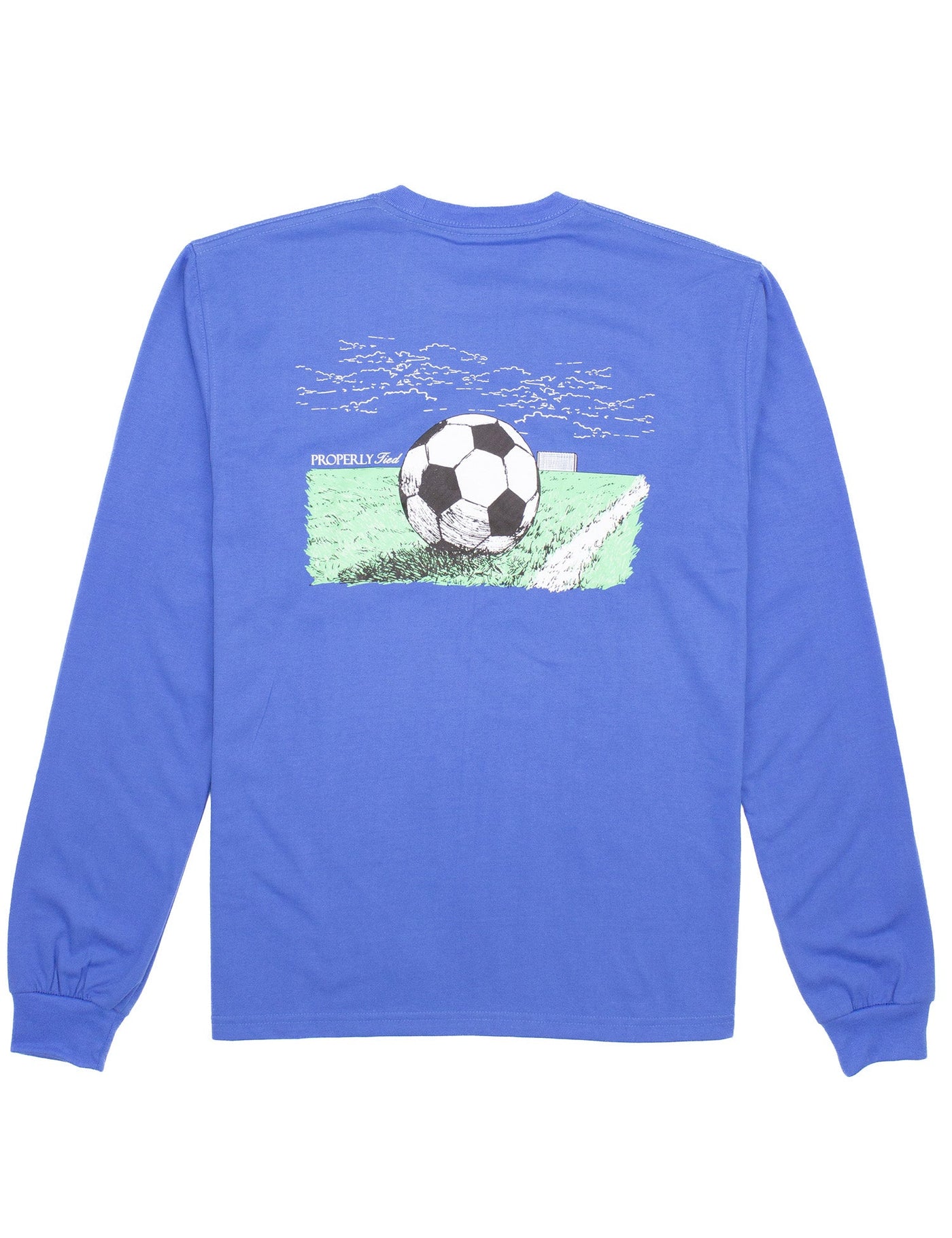 LS Soccer Shirt Bay Blue