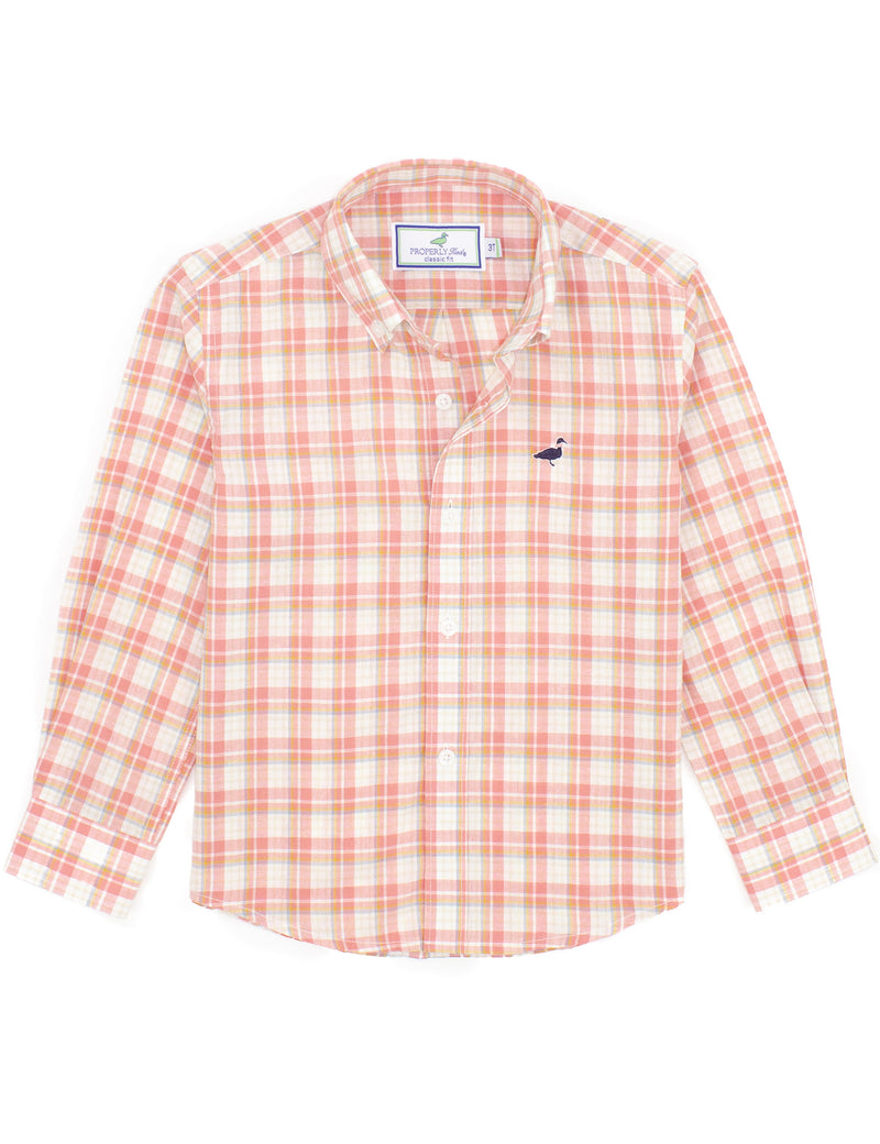 LD Seasonal Sportshirt Terra Cotta