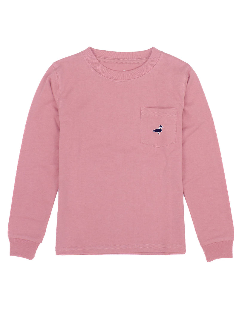 LD Parker Pocket Tee Salmon