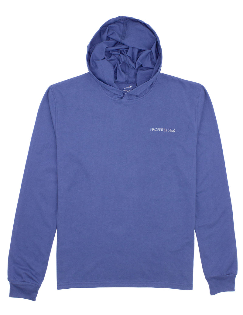 LD Lake Hoodie River Blue