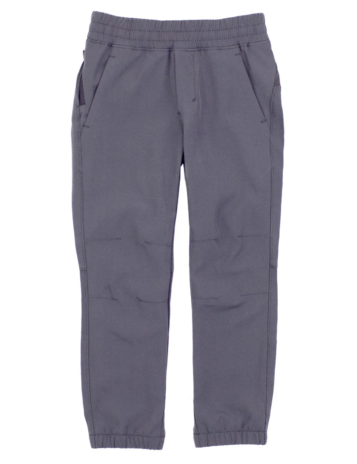 Boys Court Jogger in Charcoal