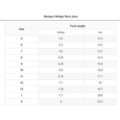 Morgan Wedge Mary Jane Patent Maroon