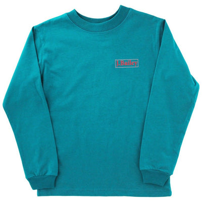 LS Santa Dog Tee Teal