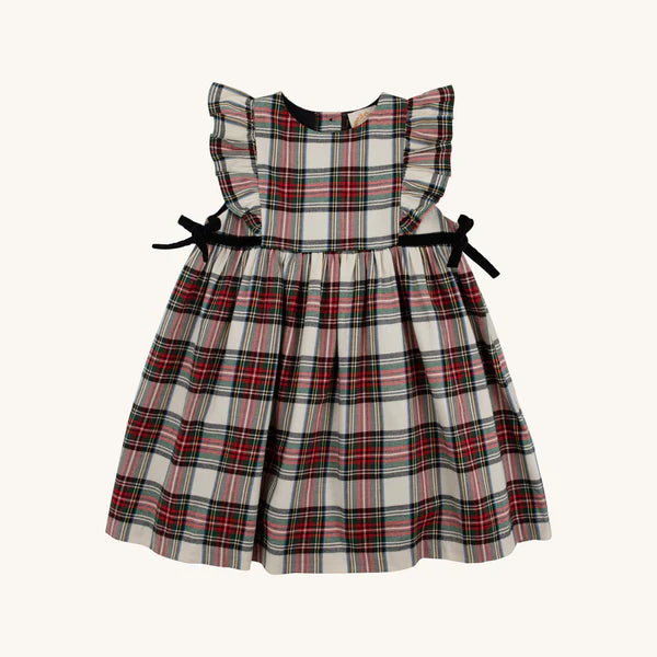 Pammy's Pinafore Dress Charlie Place Plaid, Newport Night (Flann)