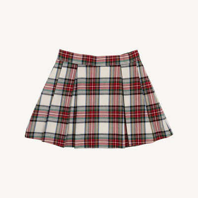 Parson Pleated Skirt Charlie Place Plaid (Flannel)