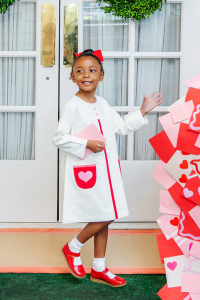 LS Peggy's Pocket Dress Palmetto Pearl, Richmond Red, Hamptons Hot Pink, Hearts (Broadcloth)