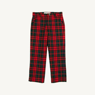 Prep School Pants Paces Mill Plaid, Nantucket Navy (Twill)