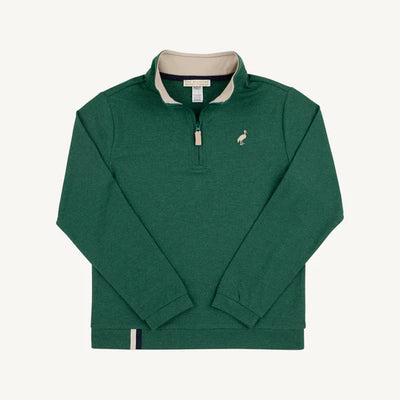 Prepletic™ Hayword Half Zip Grier Green, Keeneland Khaki, Nantucket Navy