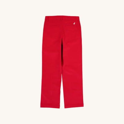 Prep School Pants Corduroy Richmond Red, Osprey Oatmeal