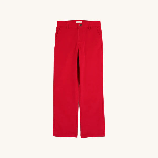 Prep School Pants Corduroy Richmond Red, Osprey Oatmeal
