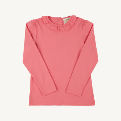 Reece Ruffle Top Parrot Cay Coral