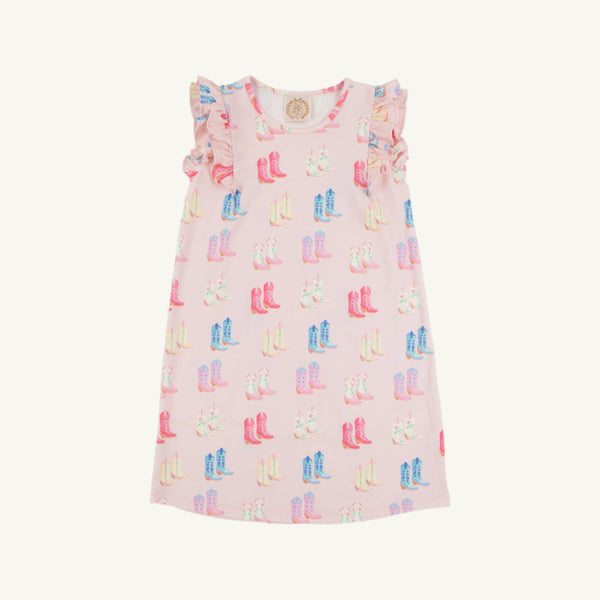 Ruehling Ruffle Dress Cute to Boot