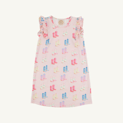 Ruehling Ruffle Dress Cute to Boot