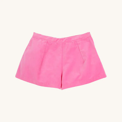 Sally Mae Shorts Velveteen Hamptons Hot Pink