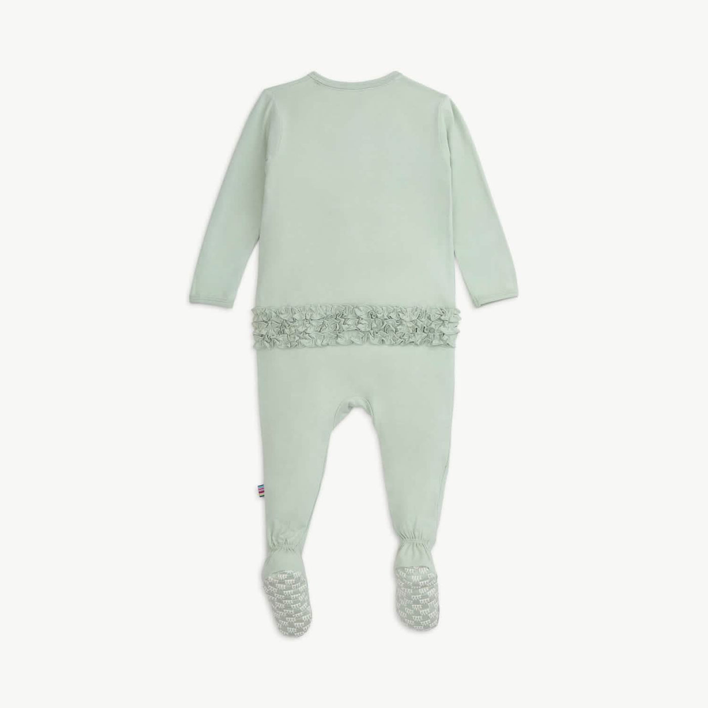 Sea Foam Magnetic Footie with Ruffles