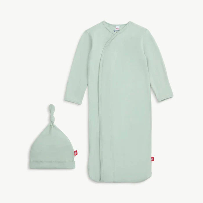 Seafoam Magnetic Gown & Hat Set