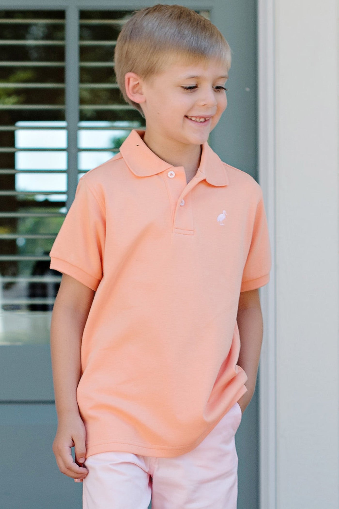 Prim and Proper Polo Seashore Sherbet Palm BP