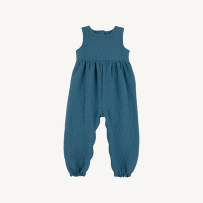 Sleeveless Rebecca Romper Quilted Barnsley Blue