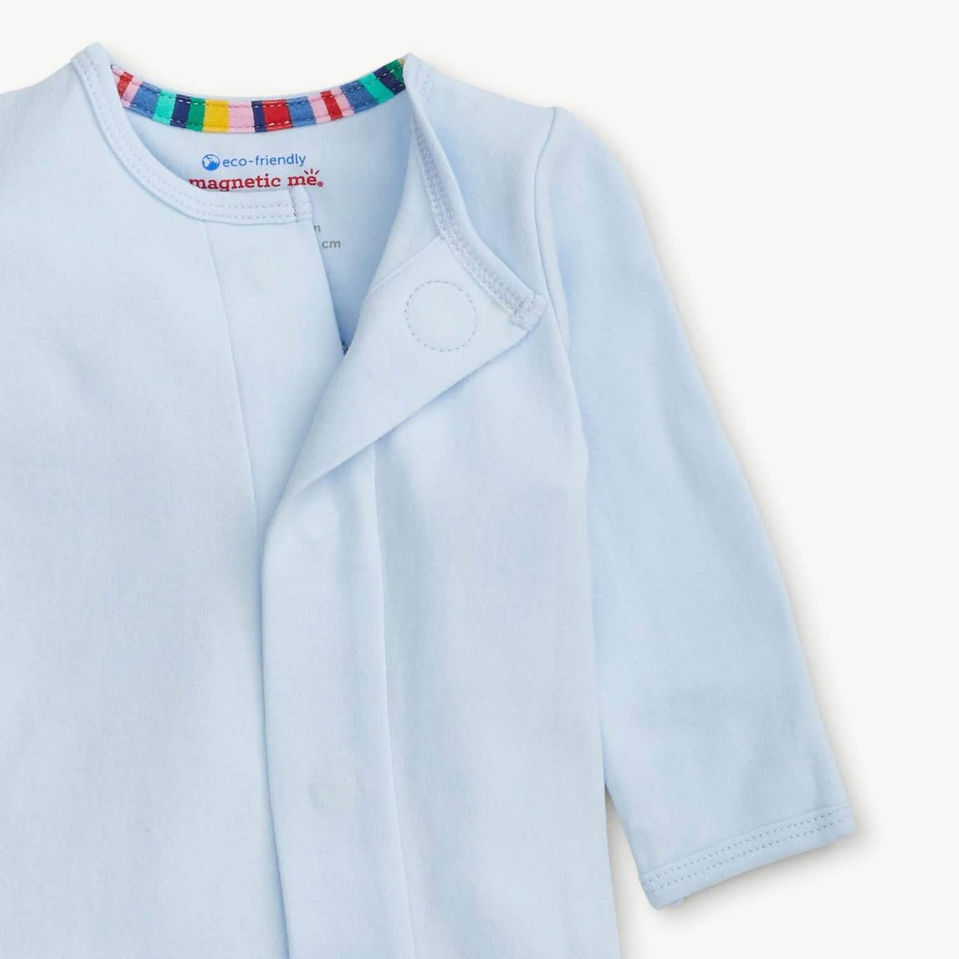 Baby Blue Modal Magnetic Coverall