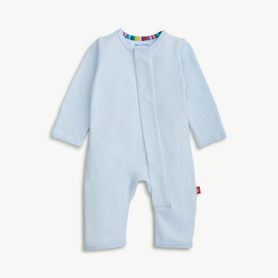 Baby Blue Modal Magnetic Coverall